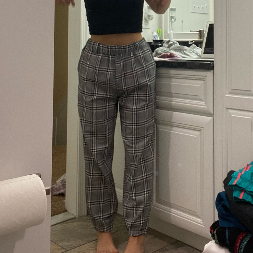 Plaid Pants